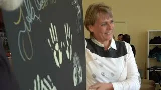 Thumbnail: 2018 WSLA Handprints Show Jutta Kleinschmidt