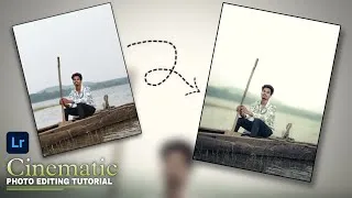Thumbnail: Cinematic Lightroom Photo Editing Tutorial 🔥 | Moody & Professional Look