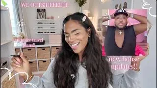 Thumbnail: chit chat GRWM ♡ SUMMER GLAM ROUTINE, HOME, TRAVEL & LIFE UPDATESS HIIII