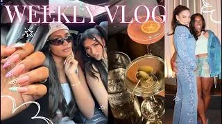 Thumbnail: WEEKLY VLOG ♡ (filming a music video, girls night out, surprising my mom for her birthday +!!)