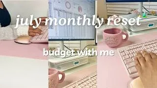 Thumbnail: MONTHLY RESET | JULY 2026 BUDGET | Budget With Me | How to Budget for Beginners | MONETS MONEY