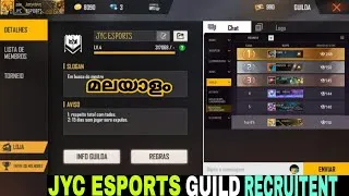 Thumbnail: JYC GUILD RECRUITENT ! REEFIRE TOP GUILD RECRUITMENT😍🔰¡COSTA 6 6 6YT ¡#TEZ #FFMIC #FFM #Booyah