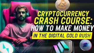 Thumbnail: CRYPTOCURRENCY CRASH COURSE 2024 | How You Can MAKE MONEY in the Digital Gold Rush 💸