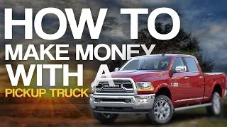 Thumbnail: How to Make EXTRA MONEY with a Pickup Truck | Side Hustle Ideas Online & How to make Money Hauling