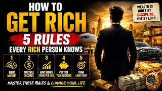Thumbnail: How to Get Rich: 5 Rules Every Rich Person Knows 💰 | Build Wealth Fast