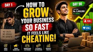 Thumbnail: How to Grow Your Business So Fast It Feels Like Cheating 🚀 | Business Growth Strategy