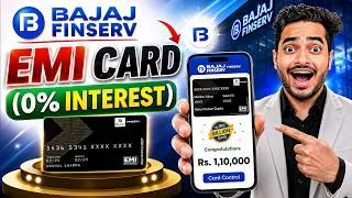 Thumbnail: Bajaj Finance Card Kaise Banaye 2026 | Bajaj Finance EMI Card | Bajaj EMI Card Online Apply