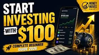 Thumbnail: Investing for Beginners — How to Start With Just $100 in 2026