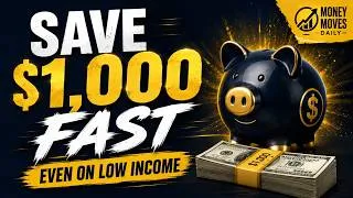 Thumbnail: How to Save $1,000 Fast — Even on a Low Income Step by Step