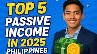 Thumbnail: Top 5 Passive Income Ideas in the Philippines (2025 Edition) 💸 | Earn While You Sleep!