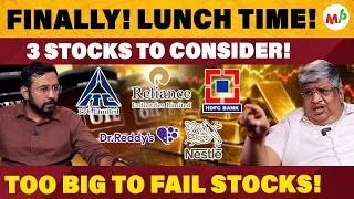 Thumbnail: Lunch Time வந்தாச்சி..! 3 Stocks to Consider | ITC | HDFC | Reliance |Dr.reddy's | Nestle |