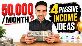 Thumbnail: Monthly Income कैसे बनाएं? | 4 Passive Income Ideas 2026 | Best Investment Plan for Monthly Income