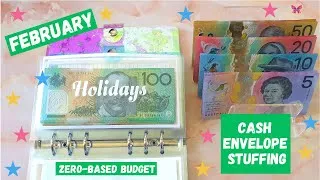Thumbnail: Cash Envelope Stuffing | Week 1 | Zero-Based Budget | Sinking Funds | ASMR Counting Money