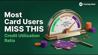 Thumbnail: Credit Utilization Ratio Explained: The 30% Rule That Protects Your CIBIL