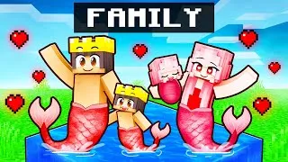 Thumbnail: Having An MERMAID FAMILY in Minecraft!
