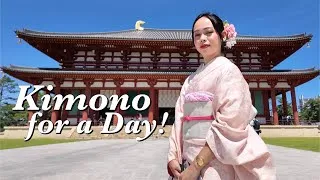 Thumbnail: I WORE A JAPANESE KIMONO FOR A DAY! | Japan Kimono Rental Experience 🇯🇵