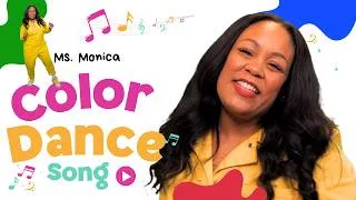 Thumbnail: Color Dance Song for Kids | Learn Colors | Dance Party | Preschool Songs with Ms. Monica