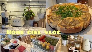 Thumbnail: A quiet day in Sweden/ Healthy grocery shopping ، Cooking meat rolls & Cleaning my kitchen/ vlog🫧🍃