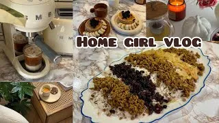 Thumbnail: Slow living in Sweden/ New kitchen decor/ Cozy day at home/ Baking cookies & cooking/ Silent vlog☀️🍃