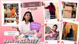 Thumbnail: Productive Weekly Vlog | Grocery Budget, Home Reset, Gym & Shopping #tamilvlog 