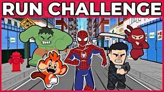 Thumbnail: [ NEW CHALLENGE ] BRAIN BREAK🕷️ RUN LIKE SPIDER-MAN! | Special MonkeeQuiz Run | 🐵#monkeequiz
