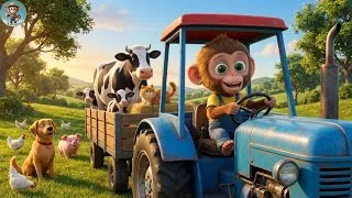 Thumbnail: EMERGENCY! Monkey Farmer Farm Work Turns Wild—A Shark in the Pond?!