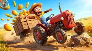 Thumbnail: Heartwarming! Monkey Farmer Forgives the Sneaky Fox at Tractor Farm