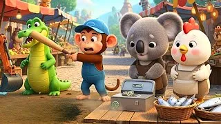 Thumbnail: 🐒Funny Monkey Protects Baby Koala Through Hard Times 💛