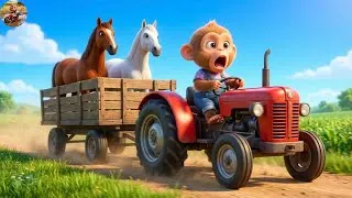 Thumbnail: You Won’t Believe What This Monkey Cartoon Did After the Wheel Was Stolen! 😱