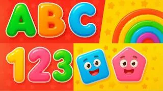 Thumbnail: ABC Alphabet Song 🔤 | Learn Letters, Sounds & First Words A to Z 🎵 | Monkey Junior Play & Learn