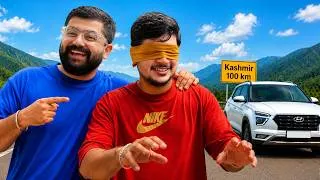 Thumbnail: Surprising my teammate with a Kashmir road trip 🥳