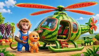 Thumbnail: Monkey Wins Fruit Carving Contest with Watermelon Helicopter Then Uses Prize Money toBuy PuppyHouse