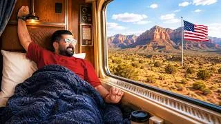 Thumbnail: I spent 3 days on America's 2nd Longest Train 🚂🇺🇸