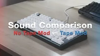 Thumbnail: Keyboard Tape Mod - Before & After Sound Test
