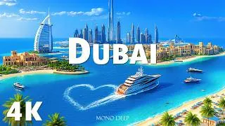 Thumbnail: Dubai 🇦🇪 4K Drone Footage | Burj Khalifa, Palm Jumeirah, Luxury Islands & Arabian Gulf Views