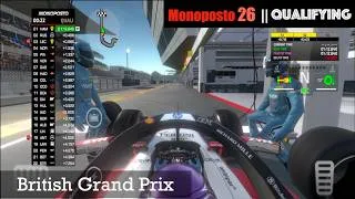 Thumbnail: Monoposto 2026: QUALIFYING | British Grand Prix | Race 11 | 2026 Championship
