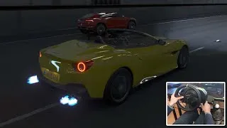 Thumbnail: Ferrari Portofino Top Speed - Forza Horizon 4 gameplay | Steering Wheel + Paddle Shifter