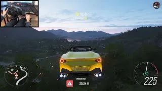 Thumbnail: I believe i can fly - Forza Horizon 4 jump gameplay steering wheel + paddle shifter
