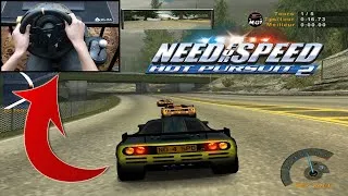 Thumbnail: Need For Speed Hot Pursuit 2 Mclaren F1 LM Steering Wheel Gameplay