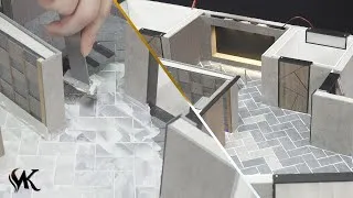 Thumbnail: How To Build a Amazing House(model) #6 - Herringbone tile & Making door.