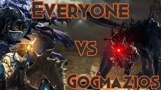 Thumbnail: Gogmazios VS Everyone: Who will SURVIVE? Monster Hunter Wilds