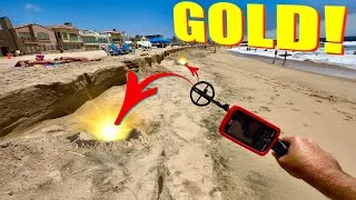 Thumbnail: BIG Waves Exposed GOLD on This ULTRA-WEALTHY California Beach! 