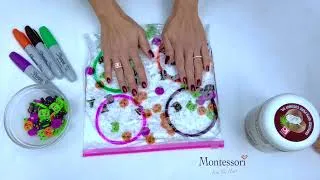 Thumbnail: Halloween Erasers Color Sorting Baby Safe Bag Sensory Play Activity for Kids