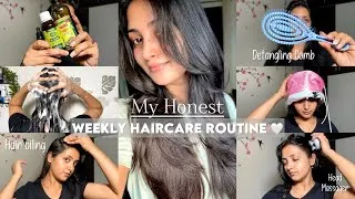 Thumbnail: My *Honest* Weekly Haircare Routine | For Silky Smooth Hair 💕