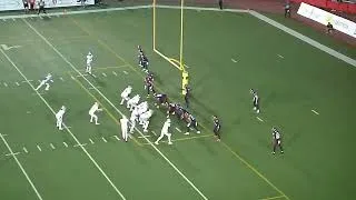 Thumbnail: BC Lions QB Nathan Rourke throws a 2-point convert to Keon Hatcher vs. Montreal Alouettes 9/4/26