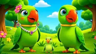 Thumbnail: Main Tota Hare Rang Ka | मैं तोता मैं तोता🦜 | Hindi Rhymes For Kids | Kids Poem | Monty Rhymes Tv