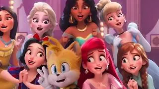 Thumbnail: Tails meets Disney Princesses 👑💛