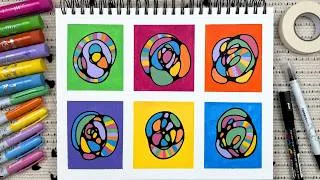 Thumbnail: Intuitive Scribble Blobs: Art Meditation for Presence, Flow, & Fun!
