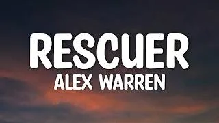 Thumbnail: Alex Warren - RESCUER (Lyrics)