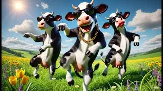 Thumbnail: 💃 Moo Groove Presents: The Most Hilarious Cow Dance Compilation 2025